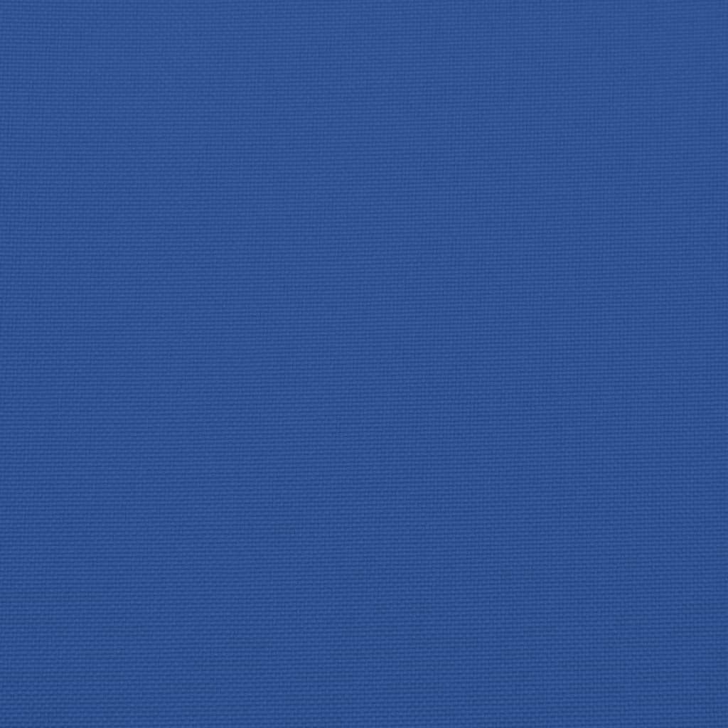 vidaXL Cuscini per Panca 2 pz Blu 200x50x7 cm in Tessuto Oxford