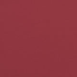 vidaXL Cuscino per Pallet Rosso Vino 60x60x8 cm in Tessuto Oxford