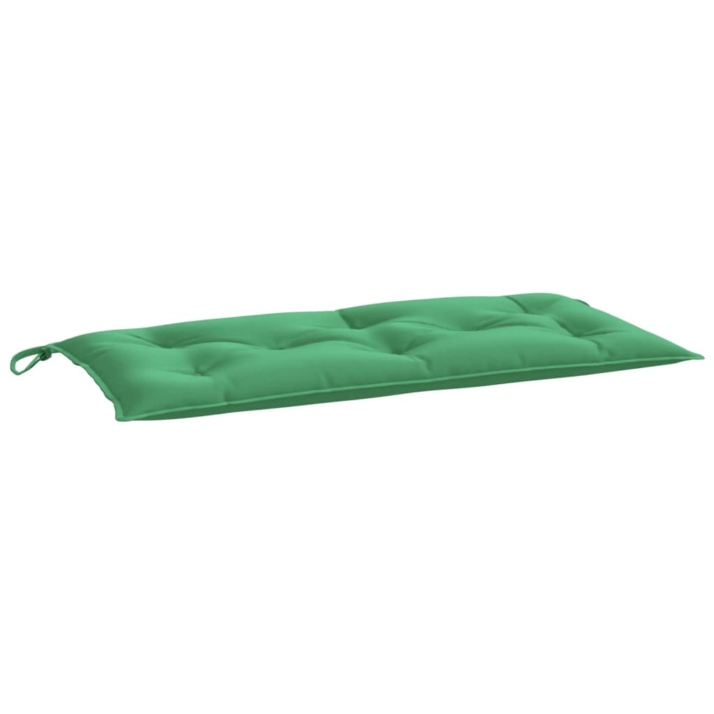 vidaXL Cuscino per Panca Verde 110x50x7 cm in Tessuto Oxford