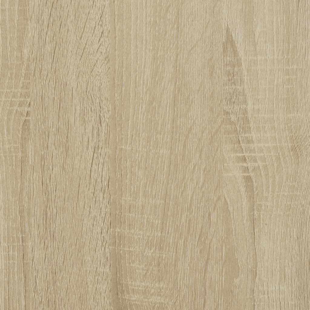 Supporto Stampante 2 Piani Rovere Sonoma 41x28x33,5 Multistrato